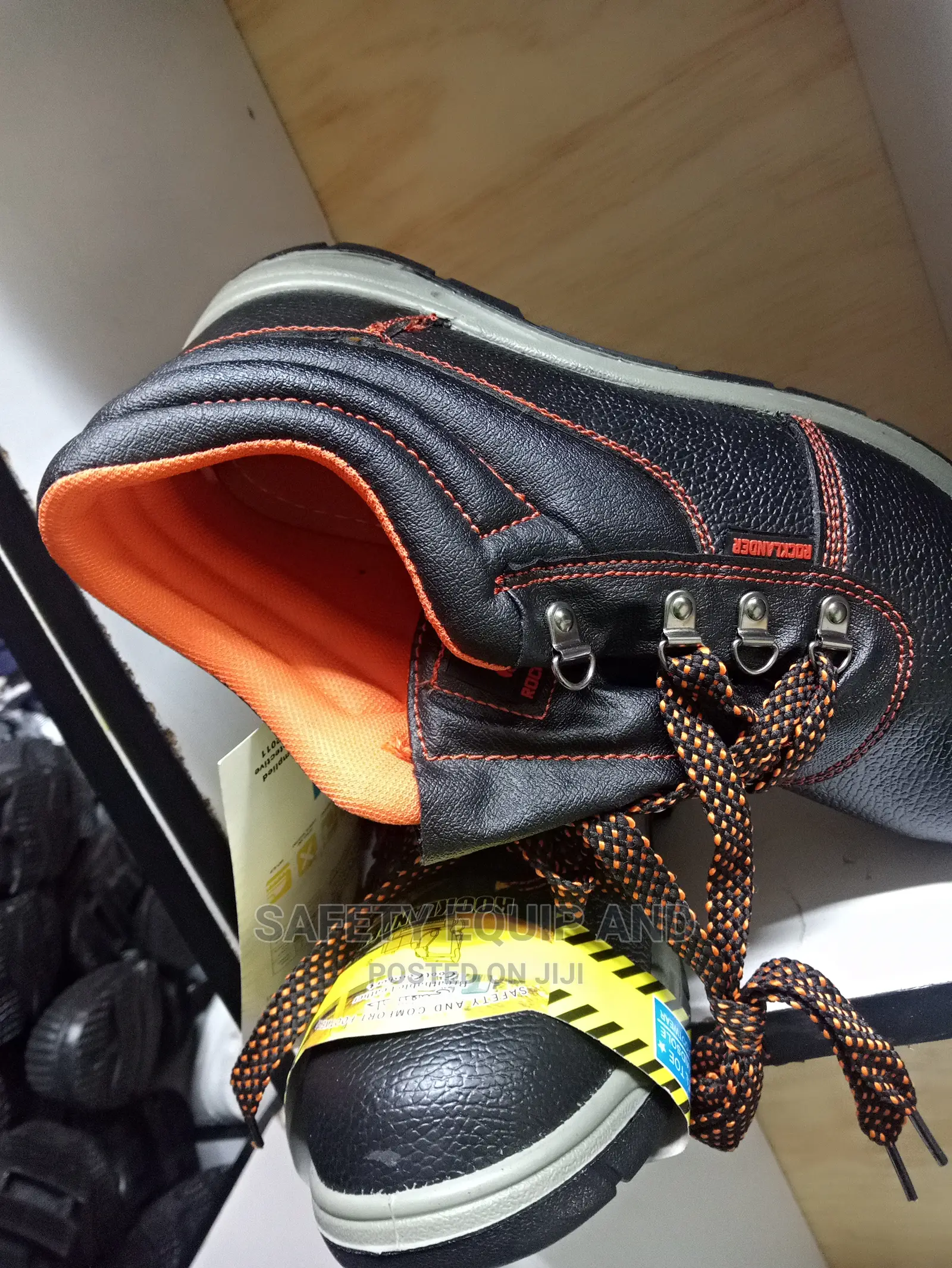 Rocklander Safety Leather Boot