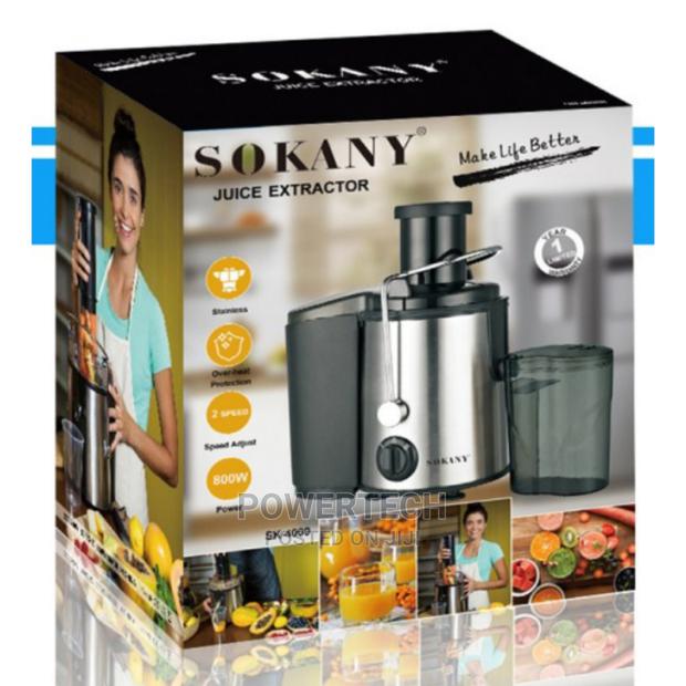 Sokany Juice Extractor - main view