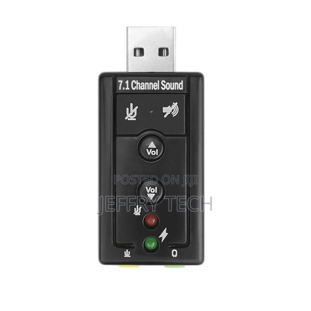 USB Audio Adapter External Stereo Sound Card With 3.5mm Head