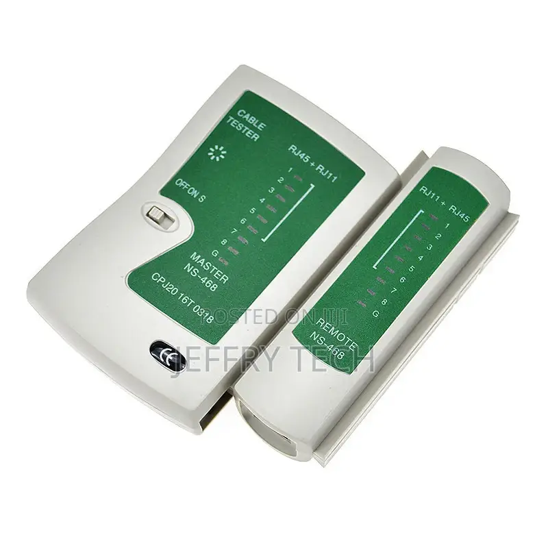 Network LAN Cable Tester RJ11 RJ45 Cat-5 CAT-5E Cat-6 for LA