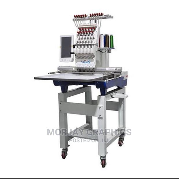 High Standard One Head Embroidery Machine - main view