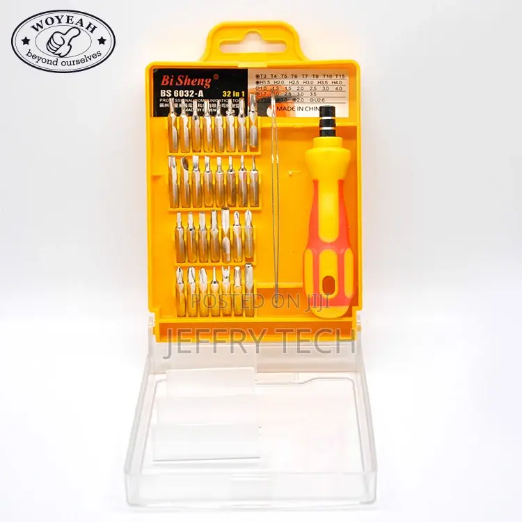 High Rigidity Alloy 0.195KG 32 in 1 Precision Screwdriver Se