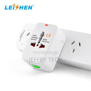 Surge Protector All in One Universal Worldwide Travel Wall C