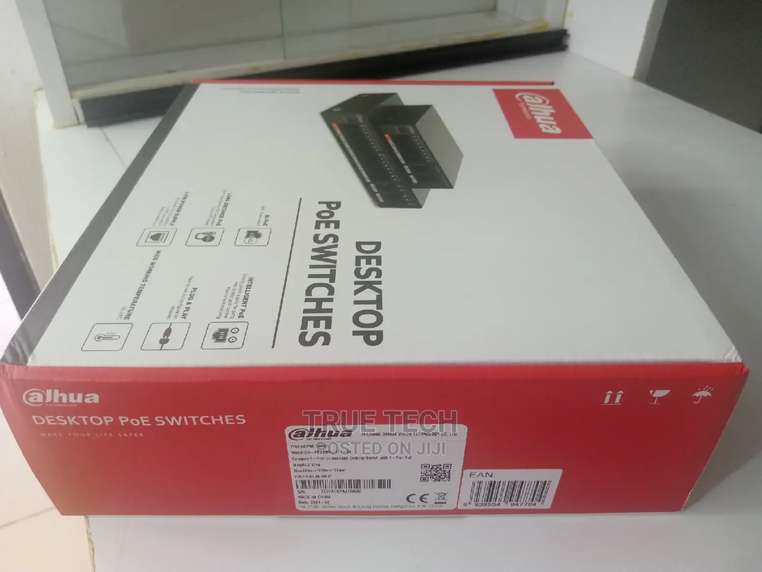 Dahua 4 Port POE Switch DH-PFS3006-4ET-60