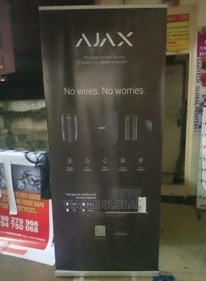 Classic Roll Up Banner Design Printing in Nairobi Central Printing Services, Viable Global