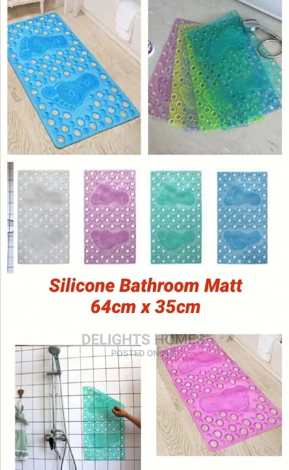 Silicone Bathroom Mat