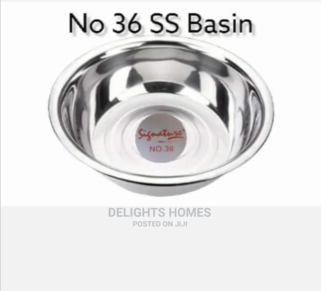 Signature Stainless Steel Deep Basin 36cm