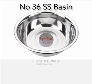 Signature Stainless Steel Deep Basin 36cm