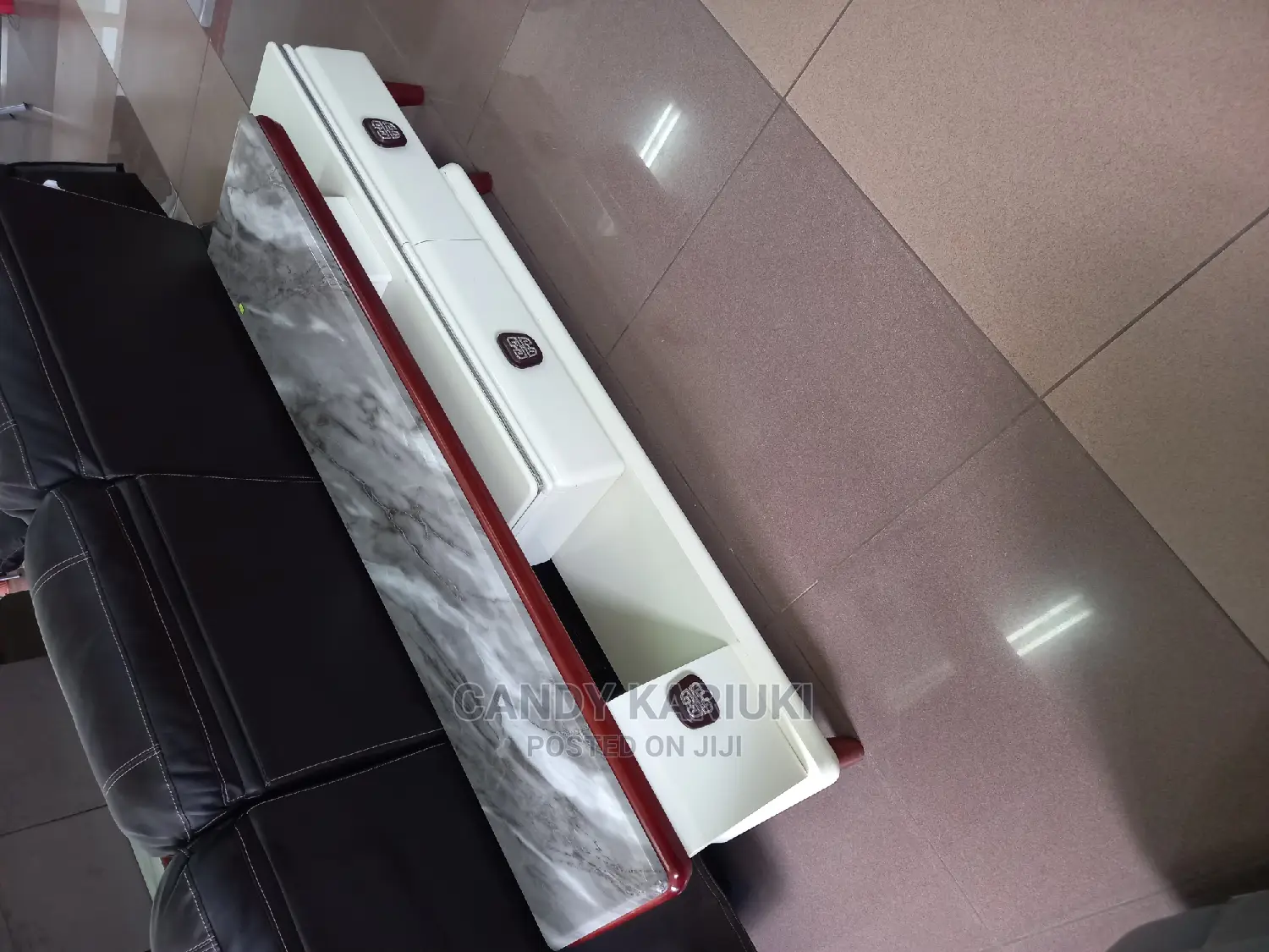 Pure Marble Extendable TV Stand