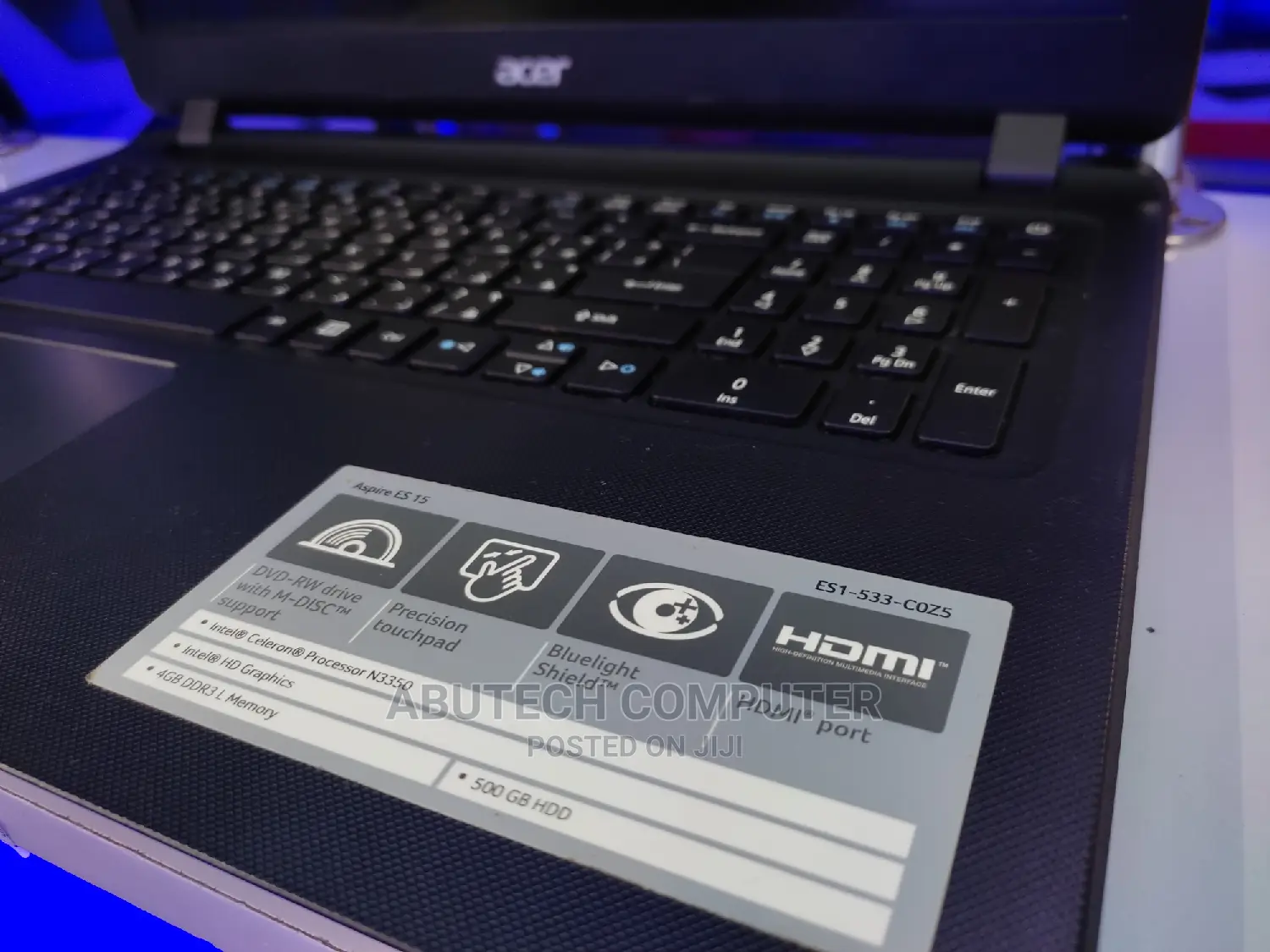 Laptop Acer Aspire ES1-533 4GB Intel Celeron HDD 500GB