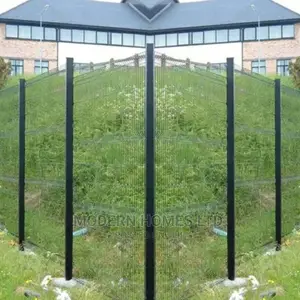 Clear Galvanized Anti-Climb Fence for Malls and Residences