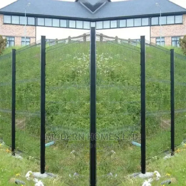 Clear Galvanized Anti-Climb Fence for Malls and Residences