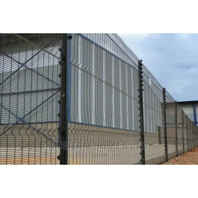 Clear Anti-Cut Mesh Fence for Industrial Fencing