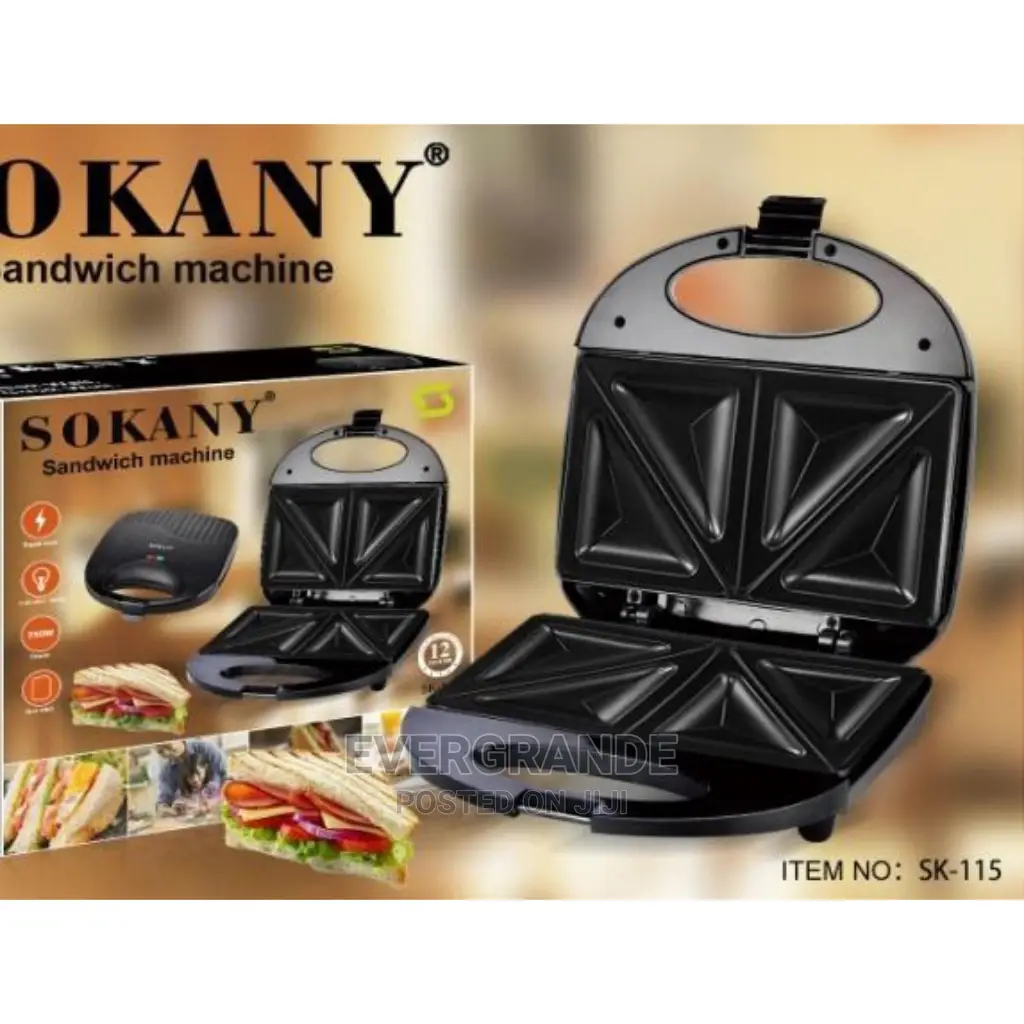 Double Slot Sandwich Maker 1600kshs