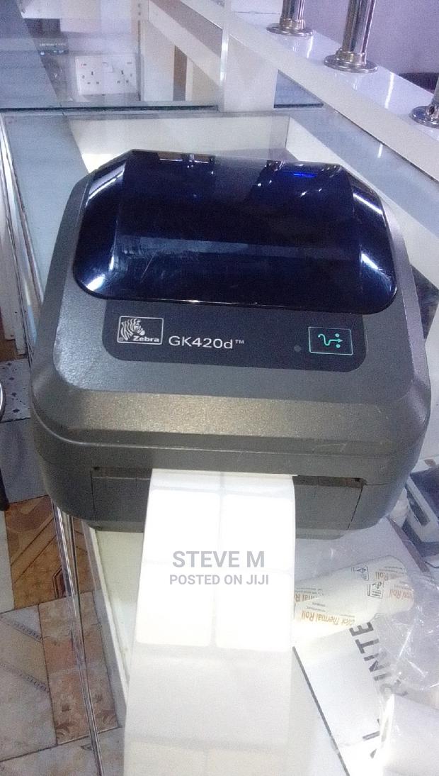 Zebra Gk420d Thermal Label Printer - thumbnail 4