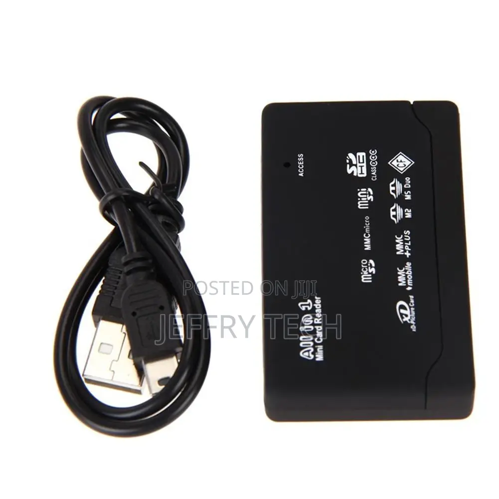Card Reader All in One USB 2.0 480mbps Card Reader Mini Memo