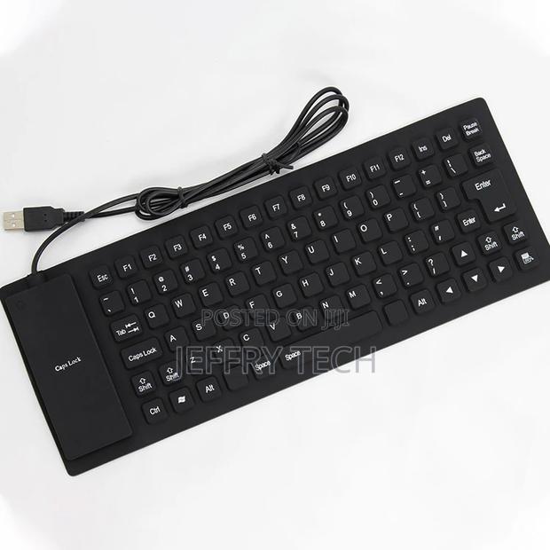 Usb Wired Mini Roll Up Foldable Waterproof Computer Numeric