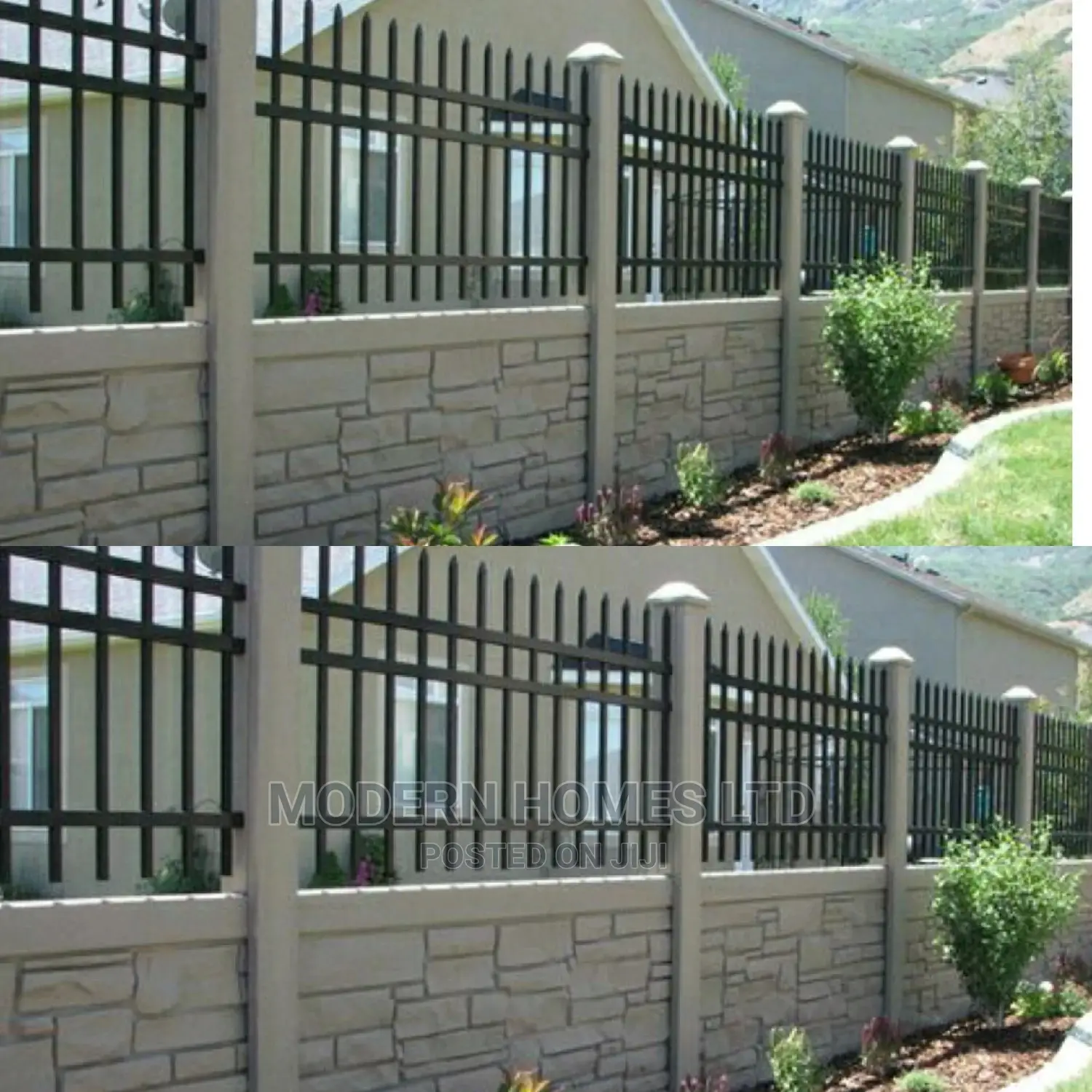 Beautiful Modern Homes Palisade Fence