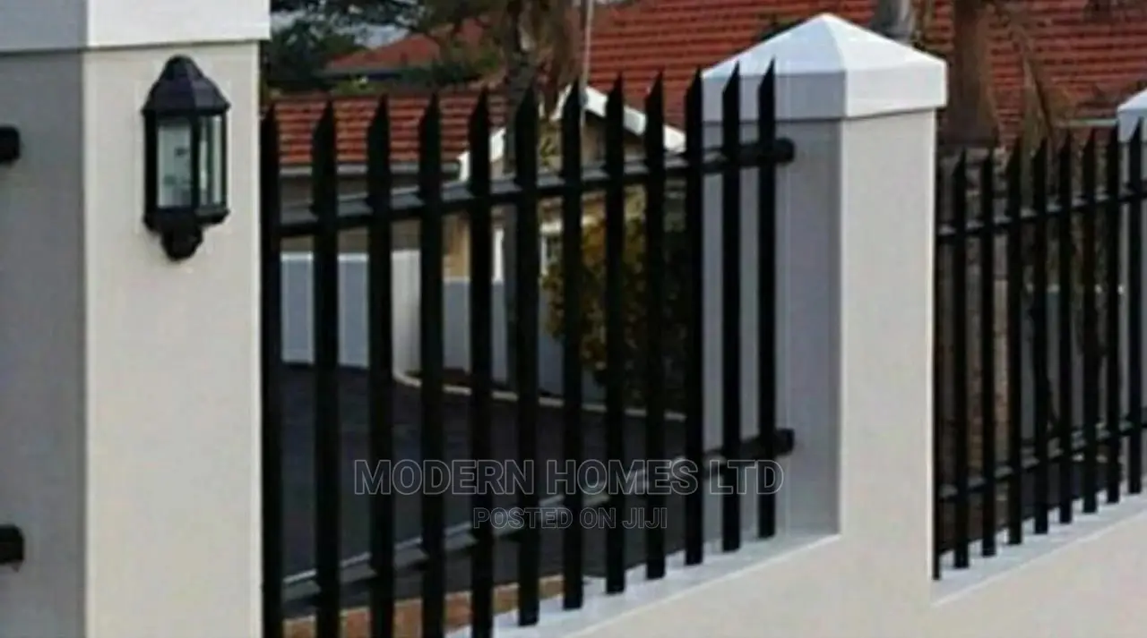 Black Palisade Fence by Modern Homes