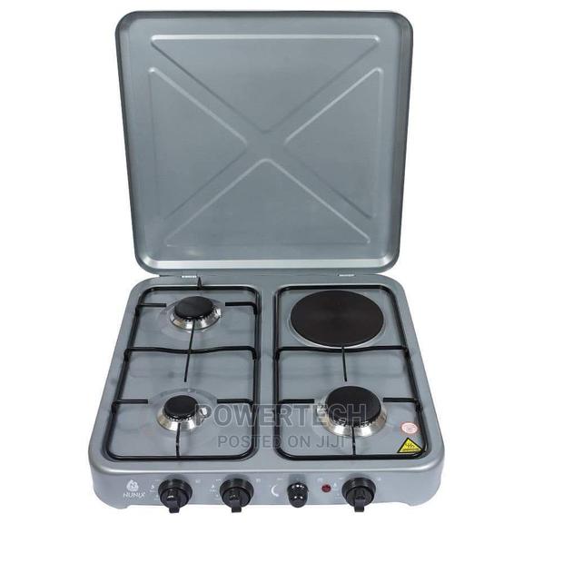 Nunix 4 Burner(3 Gas +1 Electric) - main view