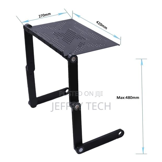 Portable Height Adjustable Aluminum Alloy Computer Table Lap