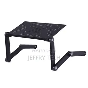 Portable Height Adjustable Aluminum Alloy Computer Table Lap