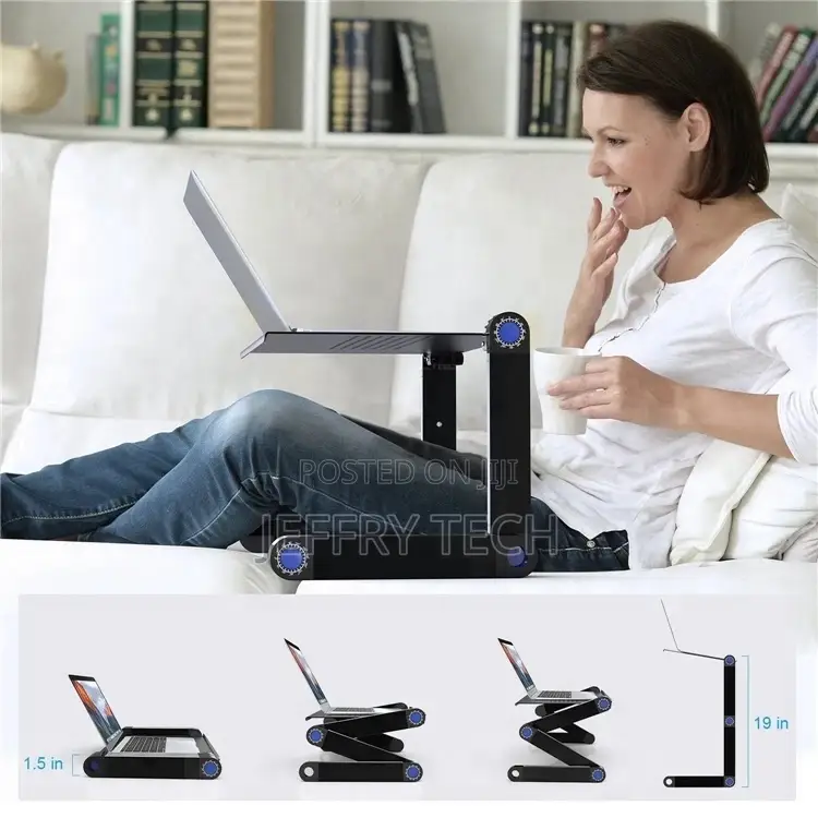 Portable Laptop Macbook Stand Aluminium Home Office Outdoor