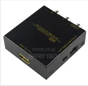 1080P AV2 HDTV CVBS AV to Hdtv Converter Metal Shell