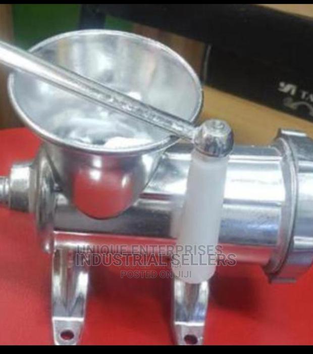 Size 32 Manual Mincer (Stainless) - main view