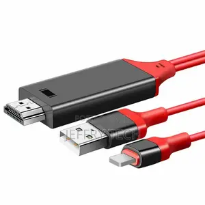 Lightning 8 Pin to Hdmi Cable With USB Charger 1080P HDTV MH