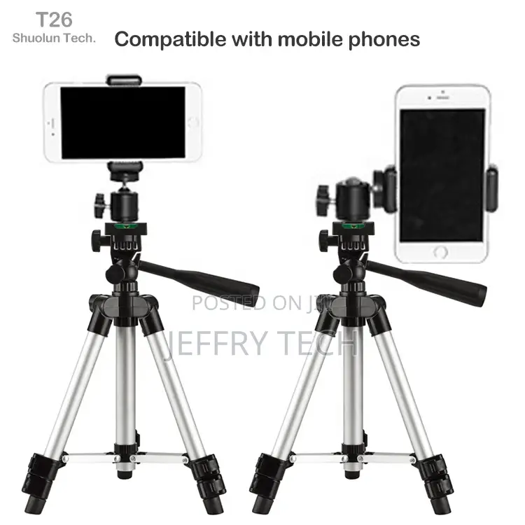 Tripod Aluminum Alloy Spirit Level Foldable Smartphone C