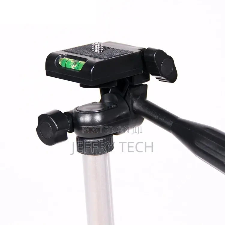 Aluminum Alloy Tripod With Phone Holder Portable Lightweight