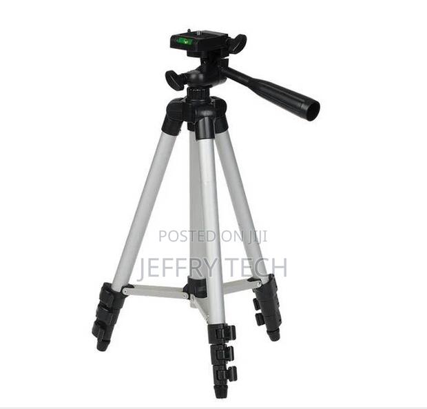 Aluminum Alloy Tripod With Phone Holder Portable Lightweight
