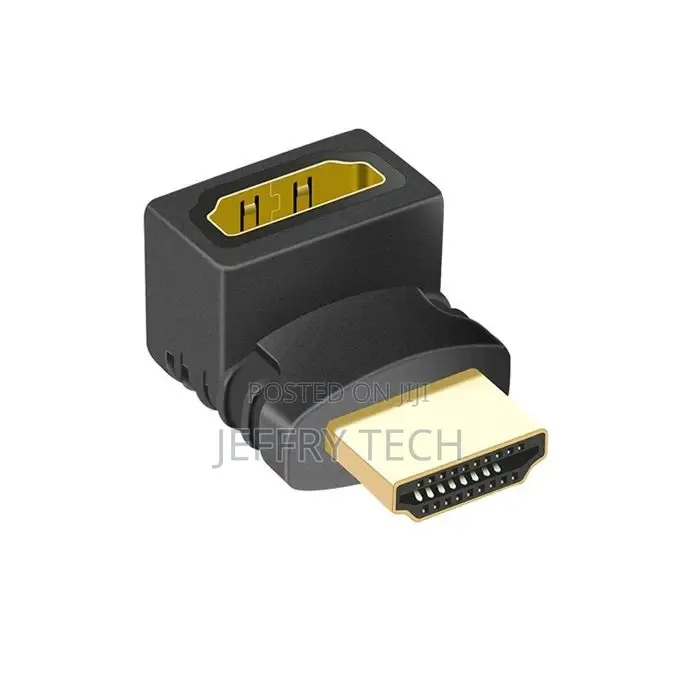 Generic HDMI Male to Female Right Angle 270 Degree Adapte