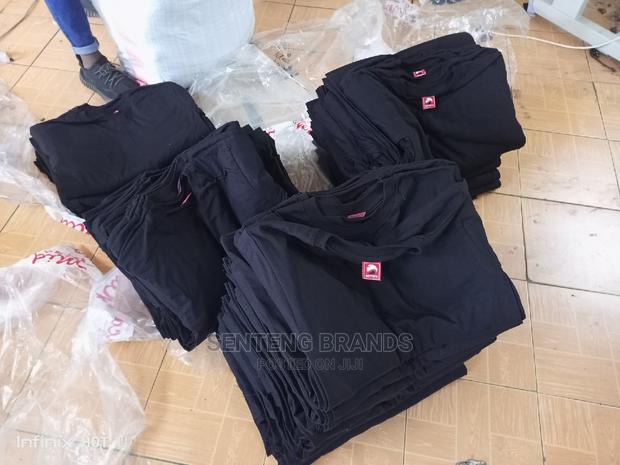 Black Plain T-Shirts Round Neck