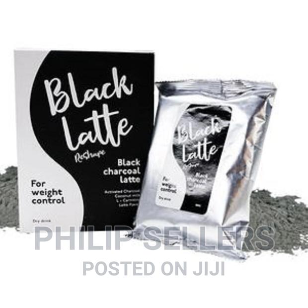 Black Latte Body-Shaping Coffee With Activated Charcoal
