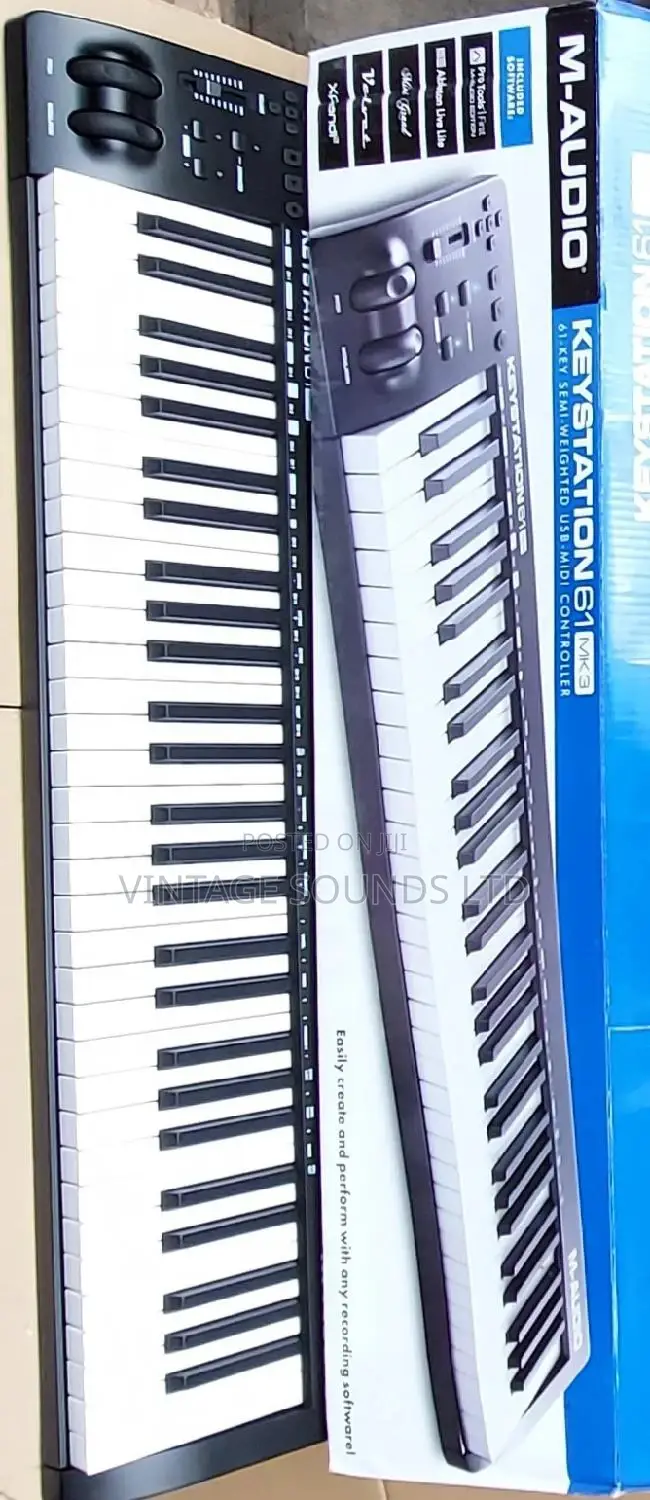 M-Audio Keystation 61 Mk3 Usb Midi Controller / Brand New