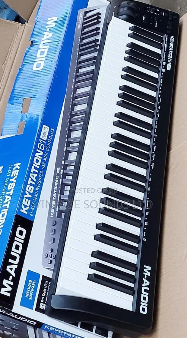 M-Audio Keystation 61 Mk3 Usb Midi Controller / Brand New - thumbnail 2