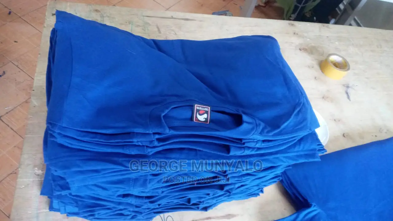 Royal Blue T-Shirts Plain