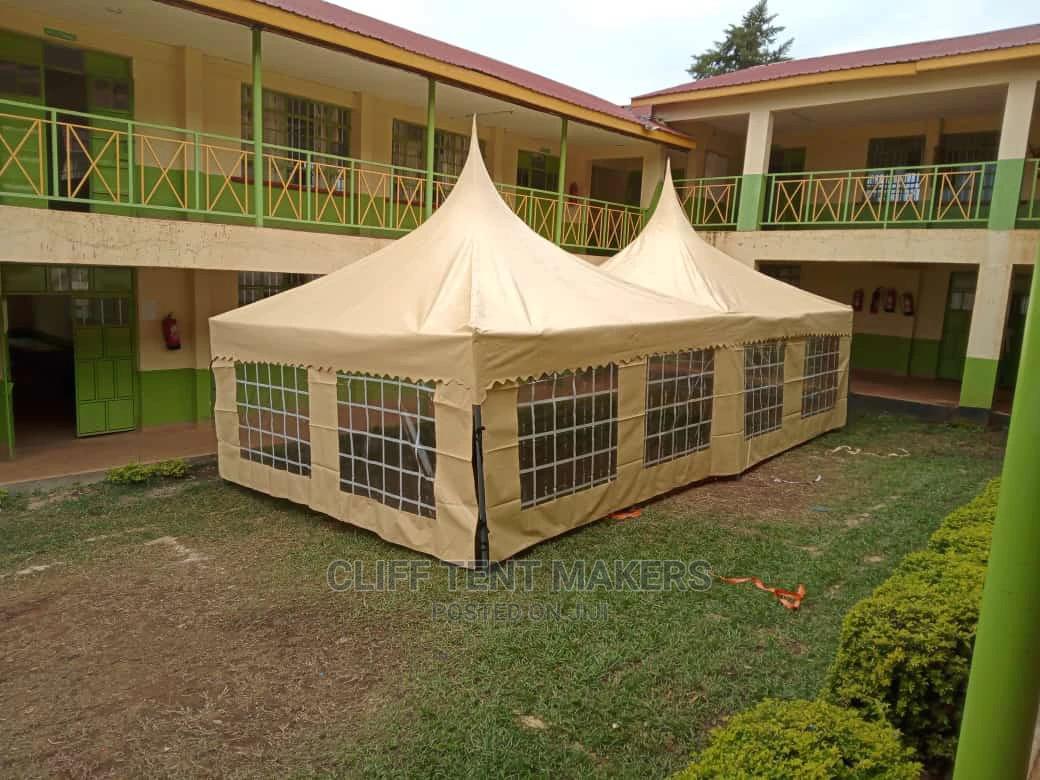 100 Seater Pvc White Made Pyramid Tent in Makadara Camping Gear