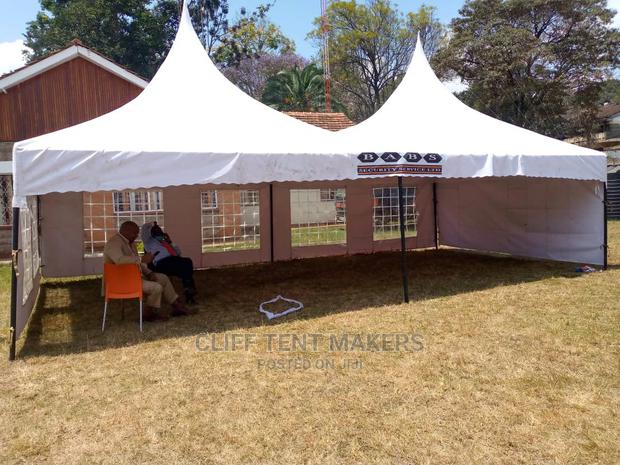 100 Seater , 50 Seater, Gazebo PVC White Made Pyramid Tent