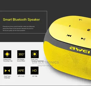 Awei Hifi Bluetooth Speaker (9W) – Black