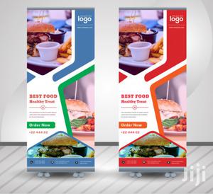 Narrow Base Roll Up Banner Printing