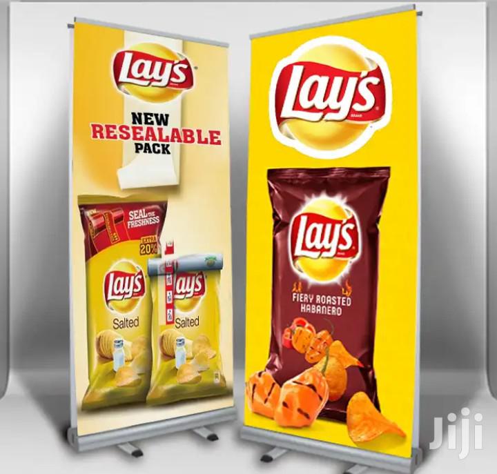 Colorful Roll Up Banner Printing