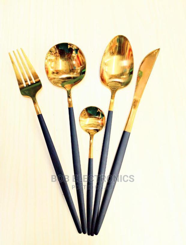 Gold Dining Cutlery - thumbnail 3