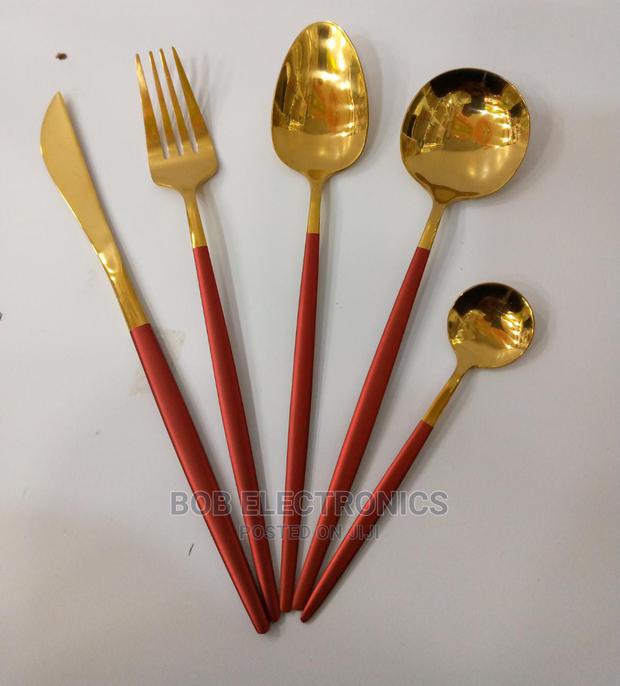 Gold Dining Cutlery - thumbnail 2