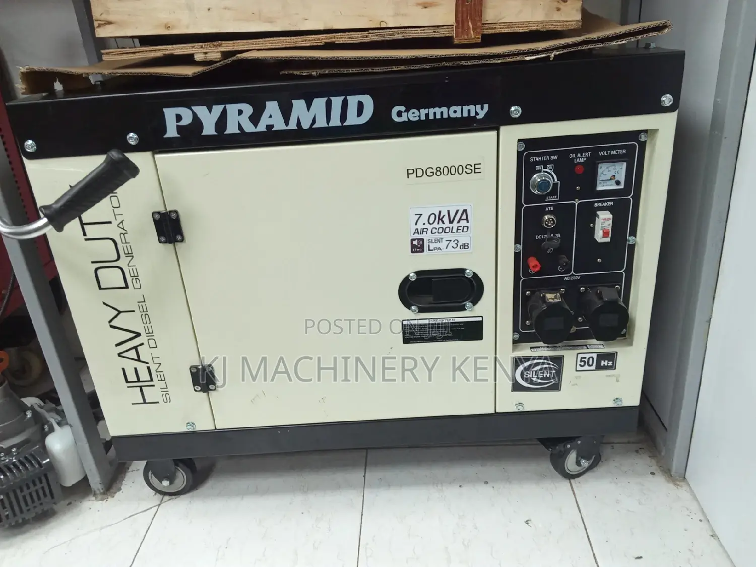 7kva Silent Pyramid Gen Heavy