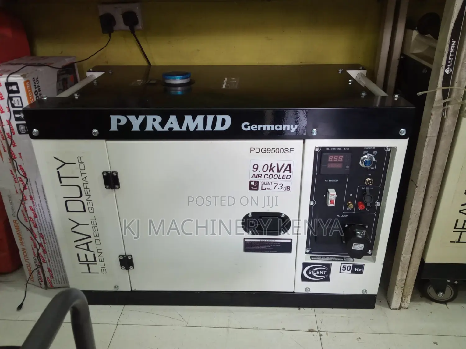 Single Phase Silent 9kva Generator With Ats