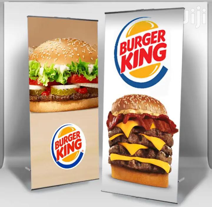 High Resolution Roll Up Banner Printing