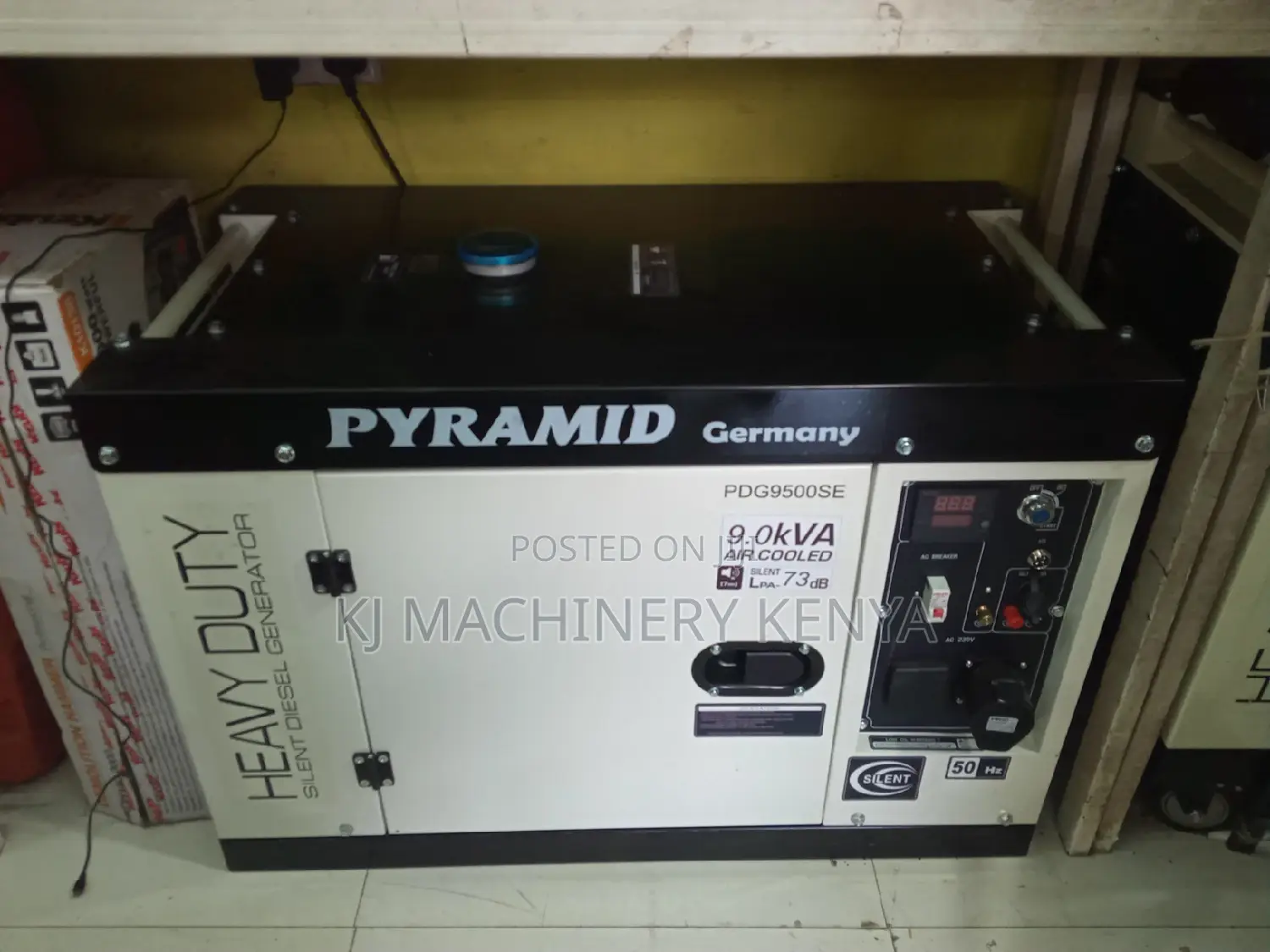Three Phase 9kva Silent Power Generator